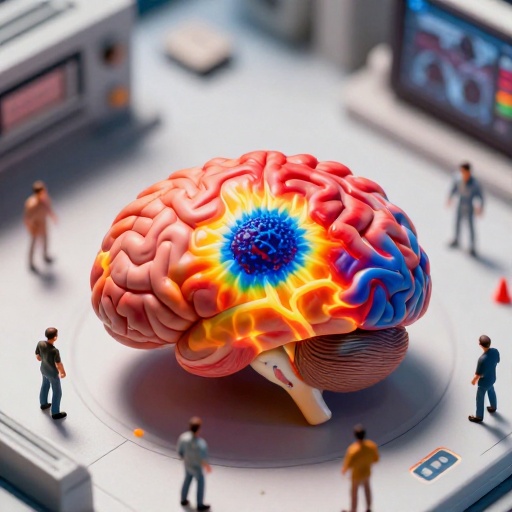 Neurophysiology of brain temperature dysregulation in humans