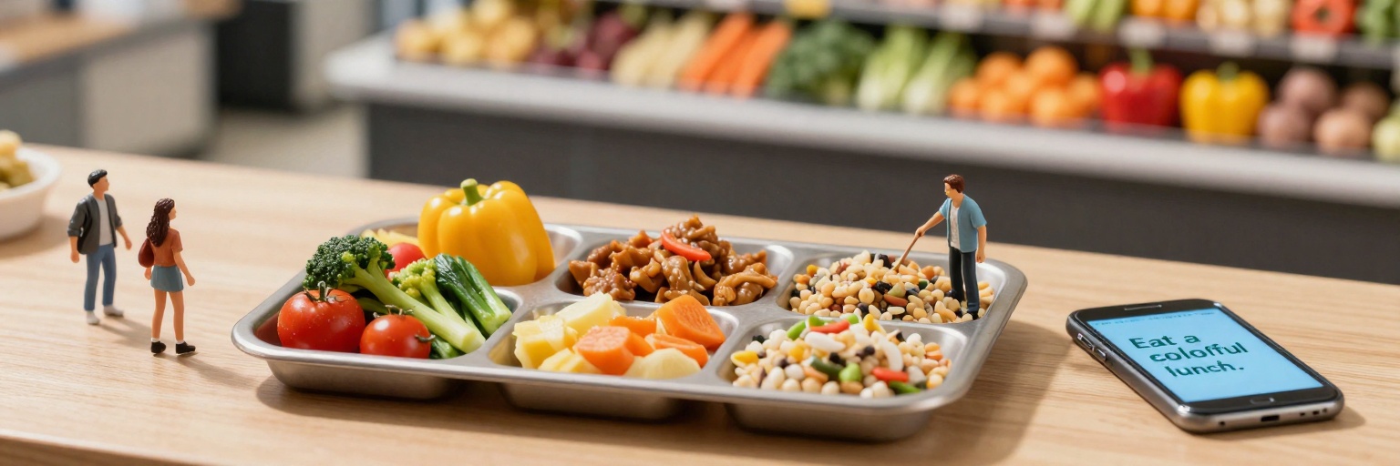 Boosting healthy food choices by meal colour variety: results from two experiments and a just-in-time Ecological Momentary Intervention
